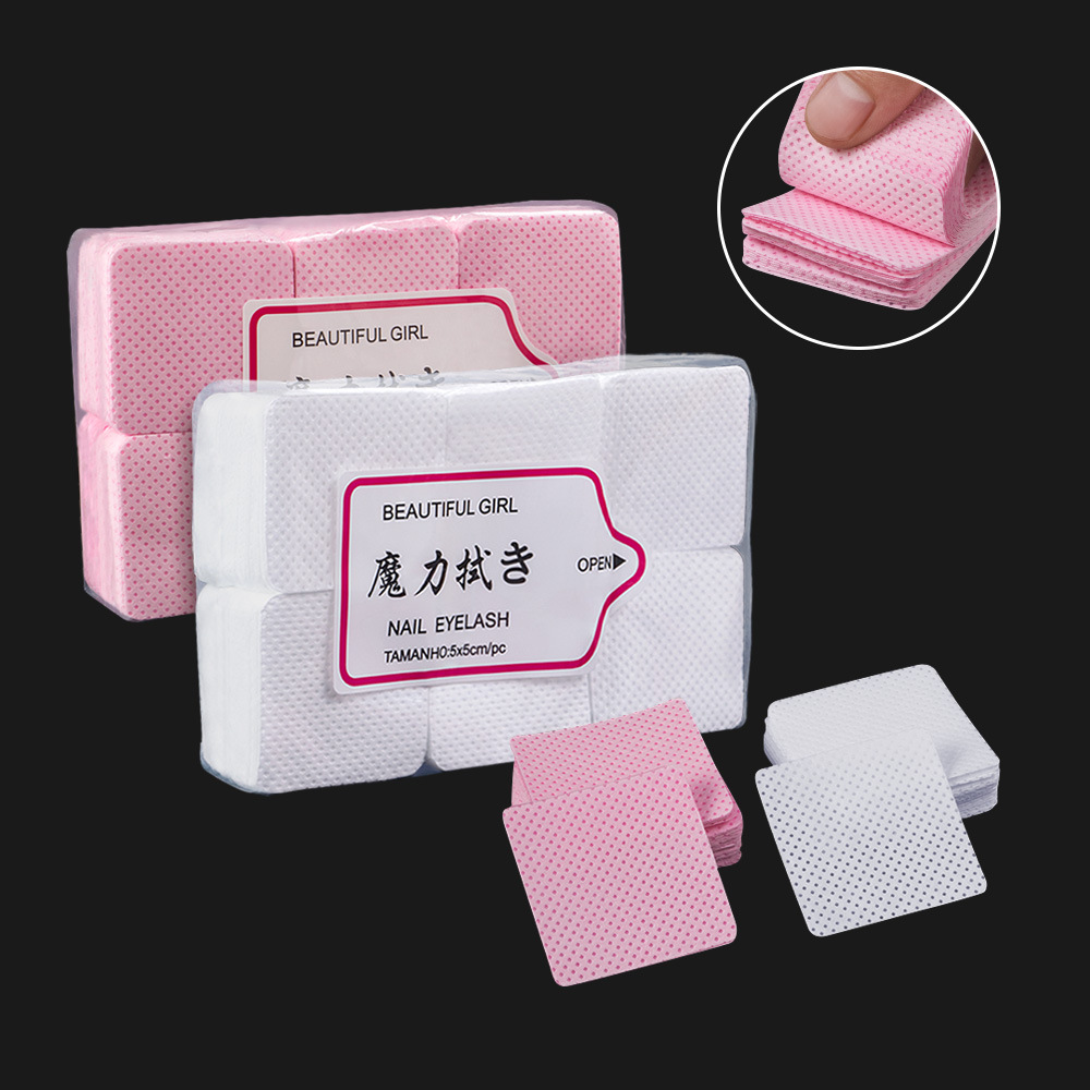 Nail Art Ombre - 540 Stück/Beutel, weiche Vlies-Nagellackentferner-Pads – fusselfreies