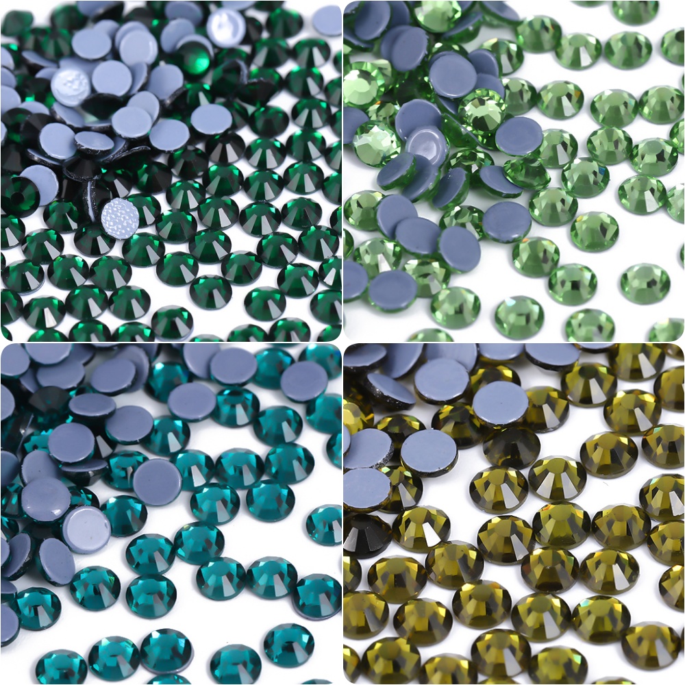 Glas Smaragd Peridot Grün Kris – Nail Art Emerald Green Bewertung und Preis