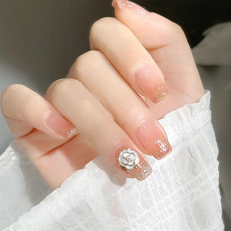 10PCS Helle Weiß Schwarz Dimao – Nail Art Rose Gold Bewertung und Preis