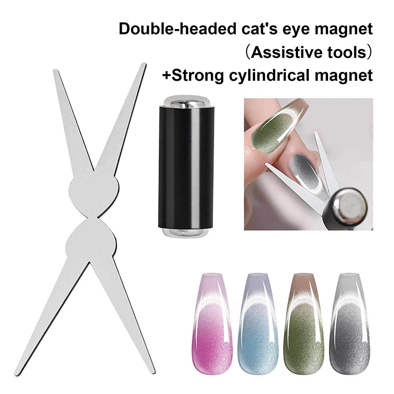 Neuer französischer Cat-Eye-Na – Nail Gel Polish Set Bewertung und Preis