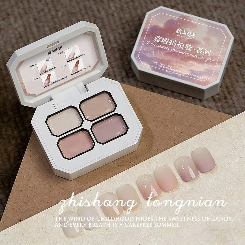 4 Farben Concealer Beliebtes N – Nail Art Halal Bewertung und Preis