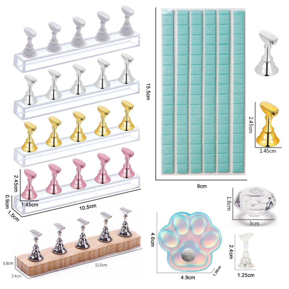 5 Teile/paket Schach Magnetisc – Nail Art Rose Gold Bewertung und Preis