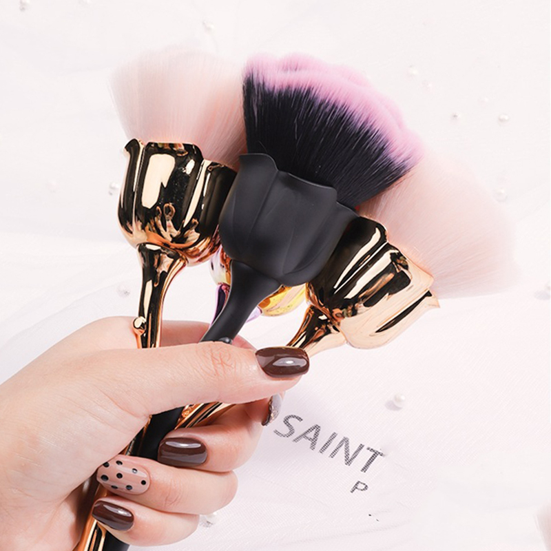 Blumen-Nagelbürste für Manikür – Nail Art Rose Gold Bewertung und Preis