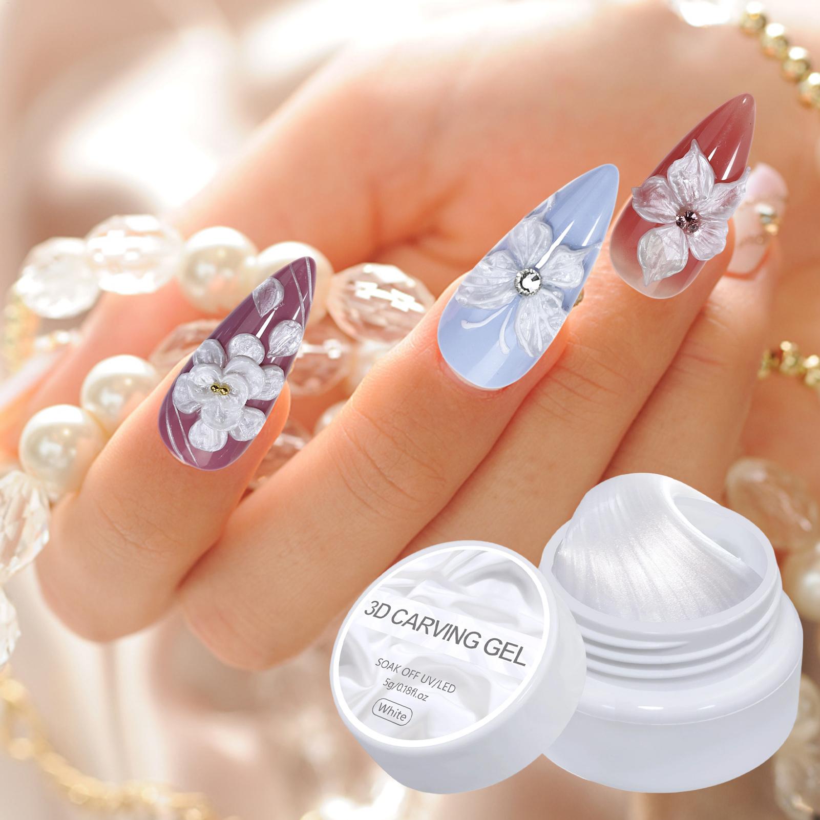 Nagelformgel, 5 g Pearl 3D Scu – Nail Art Ombre Bewertung und Preis