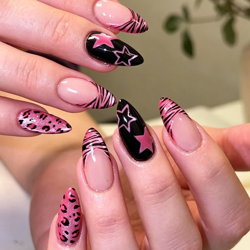 24 Stück Linien- und Sternen-P – Nail Art Full Cat Eye Bewertung und Preis