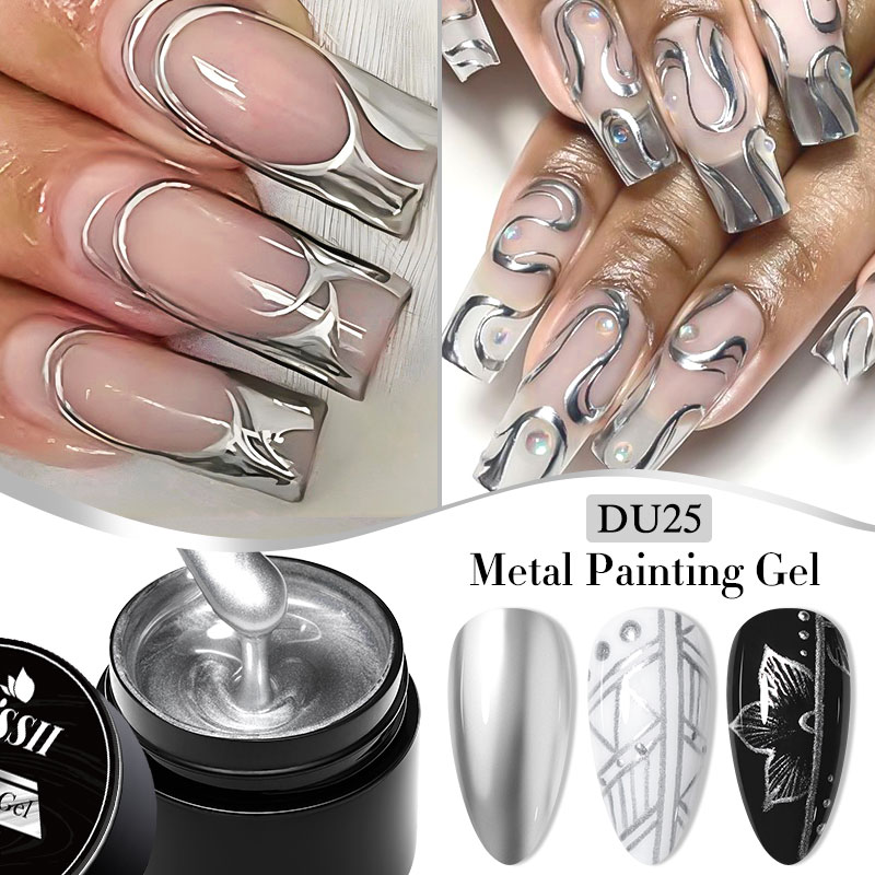 8ml Metall-Lackiergel Nagellac – Nail Art Rose Gold Bewertung und Preis