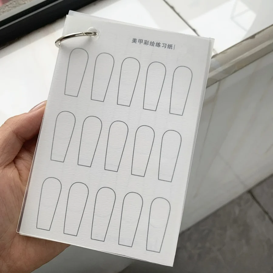 Nagel blume Übungs papier tran – Nail Art France Bewertung und Preis