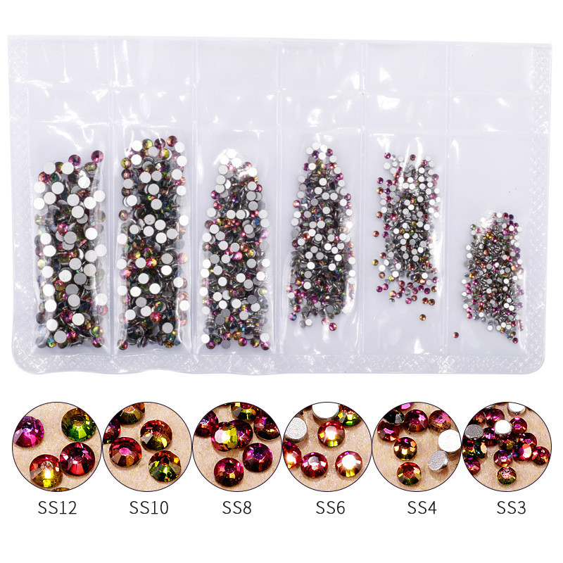 1440 Stück Roségold glänzende  – Nail Art Rose Gold Bewertung und Preis