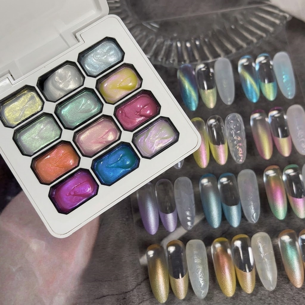 12-Farben Traumhaftes Textur-G – Nail Art Halal Bewertung und Preis