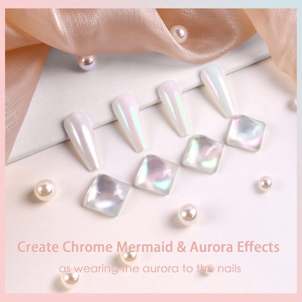 Violettgrünes Smaragd-Chrom-Na – Nail Art Emerald Green Bewertung und Preis